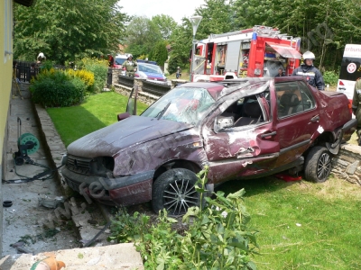 Verkehrsunfall in Weyersdorf