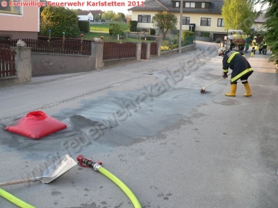 Feuerwehr verhindert größeren Umweltschaden